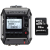 Zoom F1 - dwukanałowy rejestrator audio z mocowaniem do paska BCF-1 (24bit, 96kHz) + karta pamięci Goodram microSD 32GB